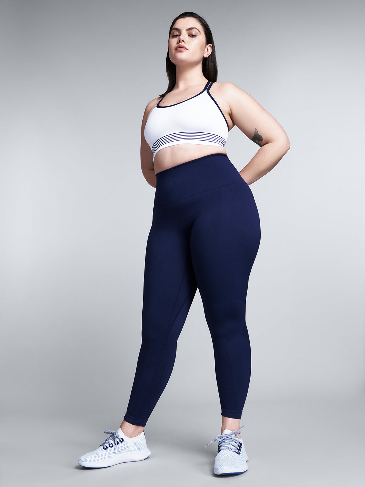 THE STREAMLINE 7/8 Legging Navy