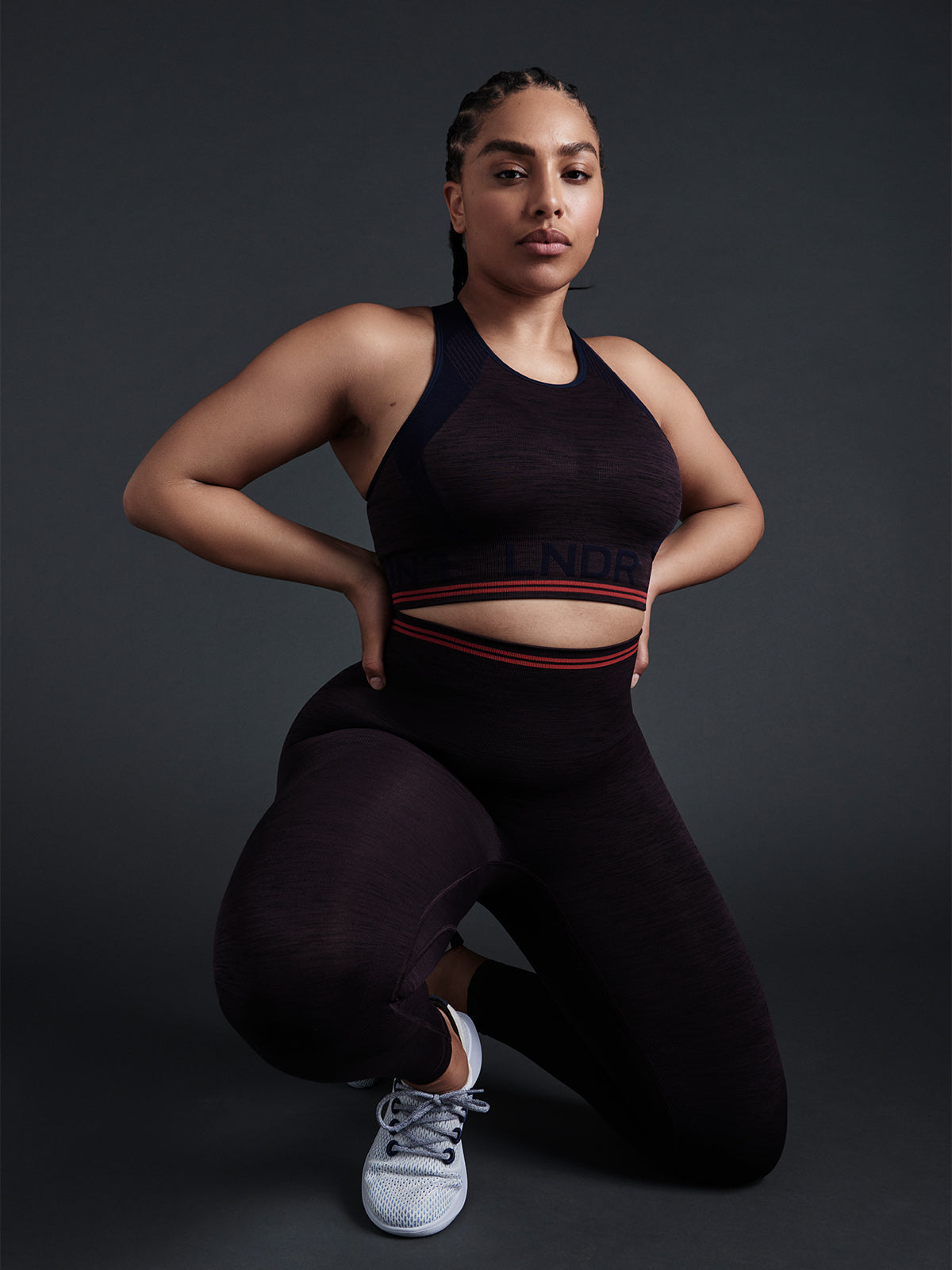 AERO DYNAMIC Sports Bra Grey Marl