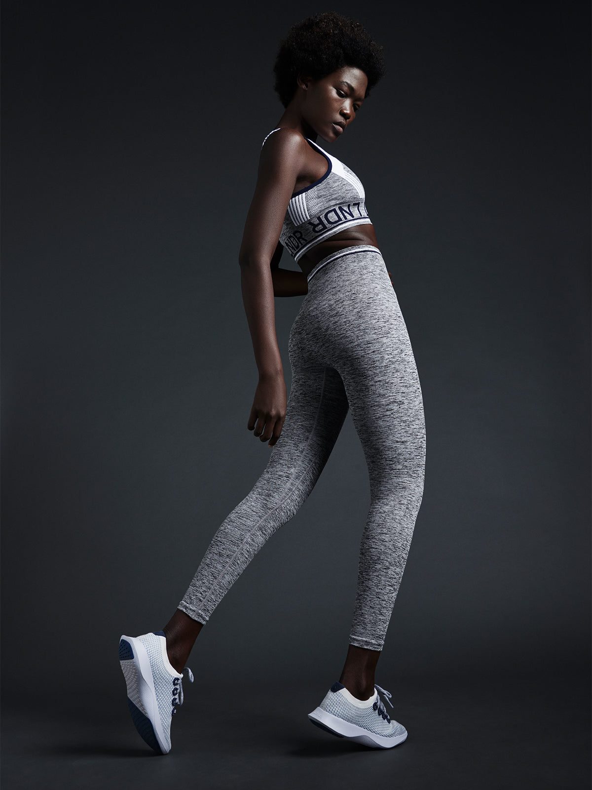 AERO DYNAMIC Sports Bra Grey Marl