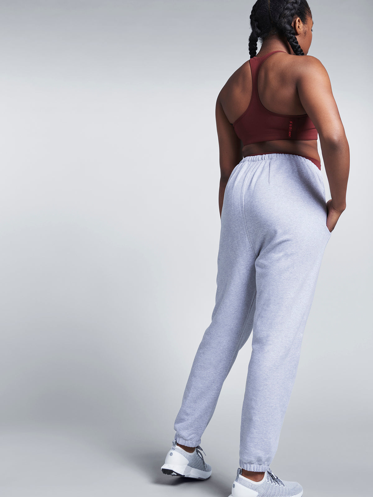 DANNY ZUKO Trackpant Light Grey Marl