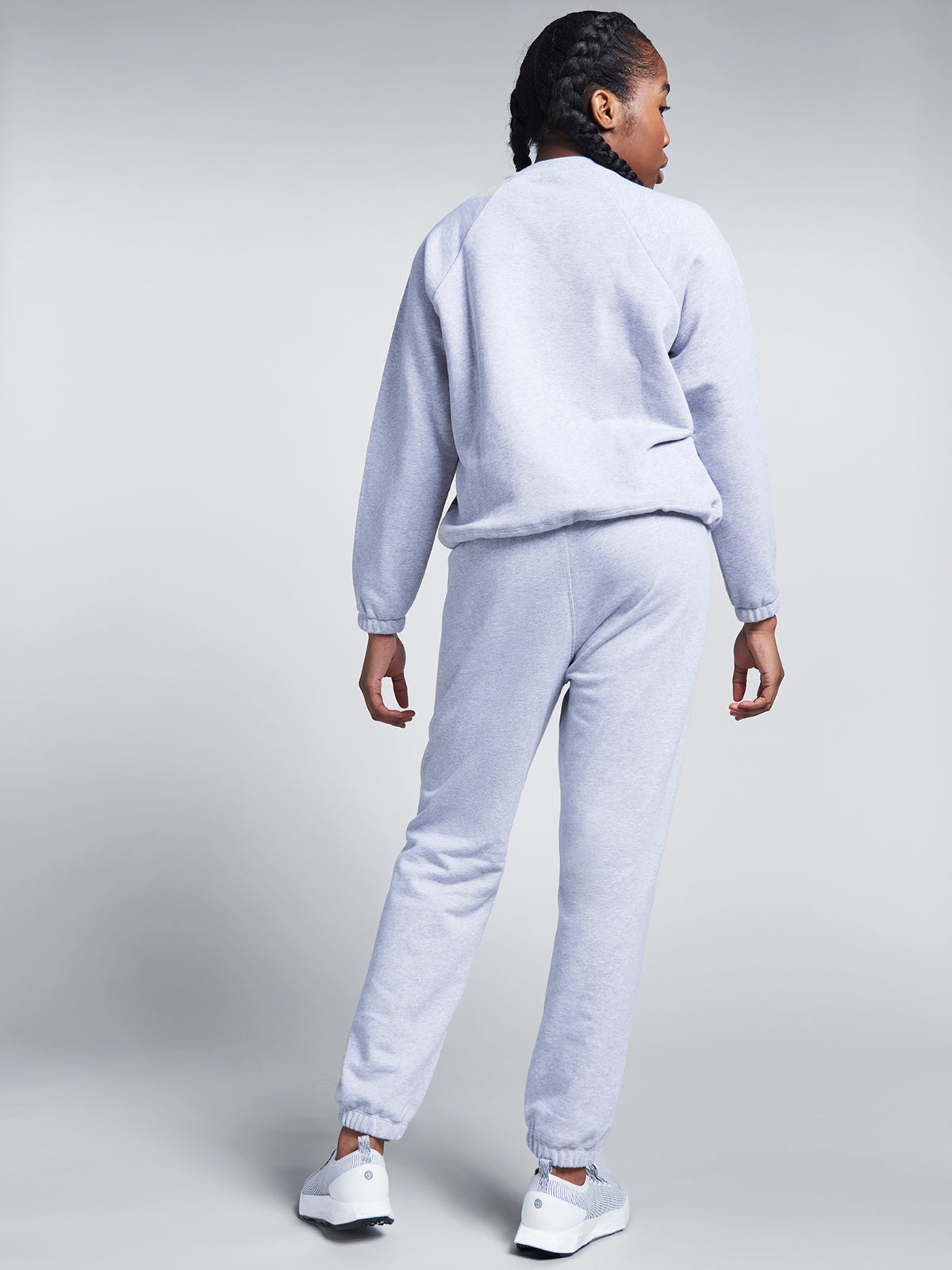 DANNY ZUKO Trackpant Light Grey Marl