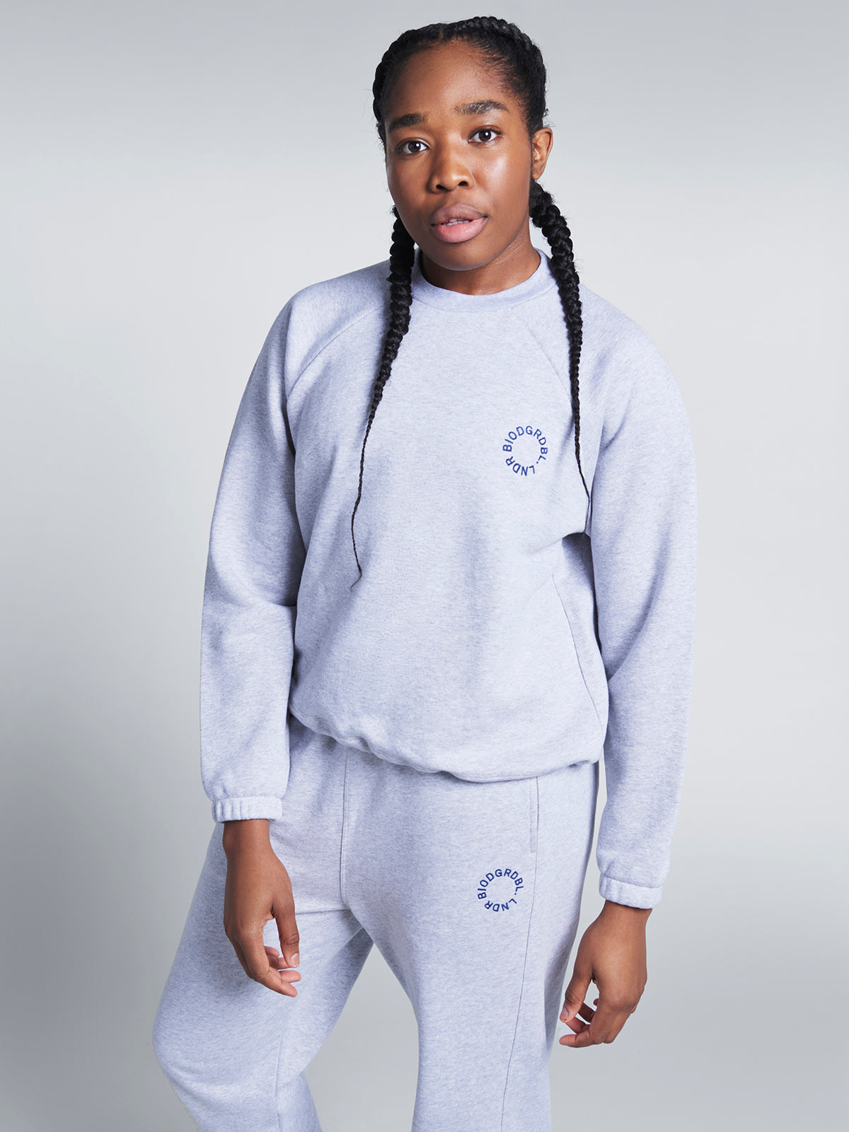 DANNY ZUKO Trackpant Light Grey Marl
