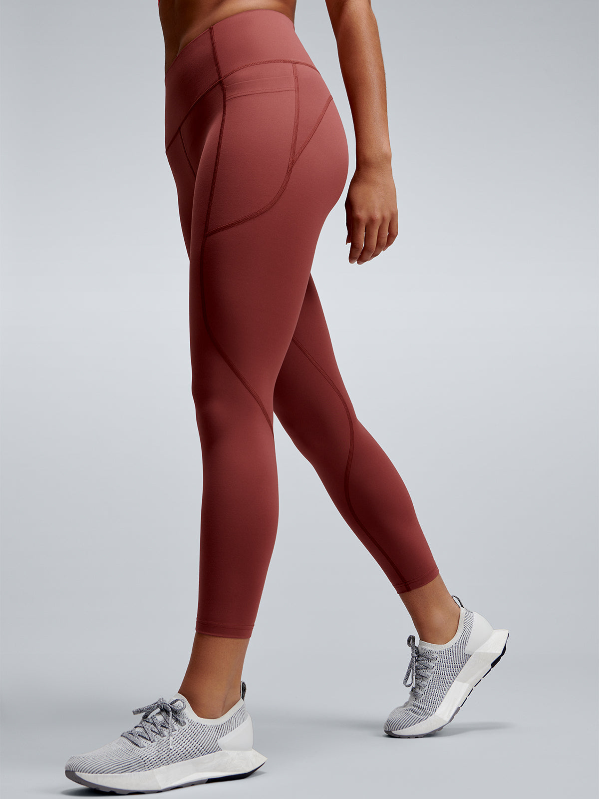 FATAL ATTRACTION RECYCLED 7/8 Legging Red Clay