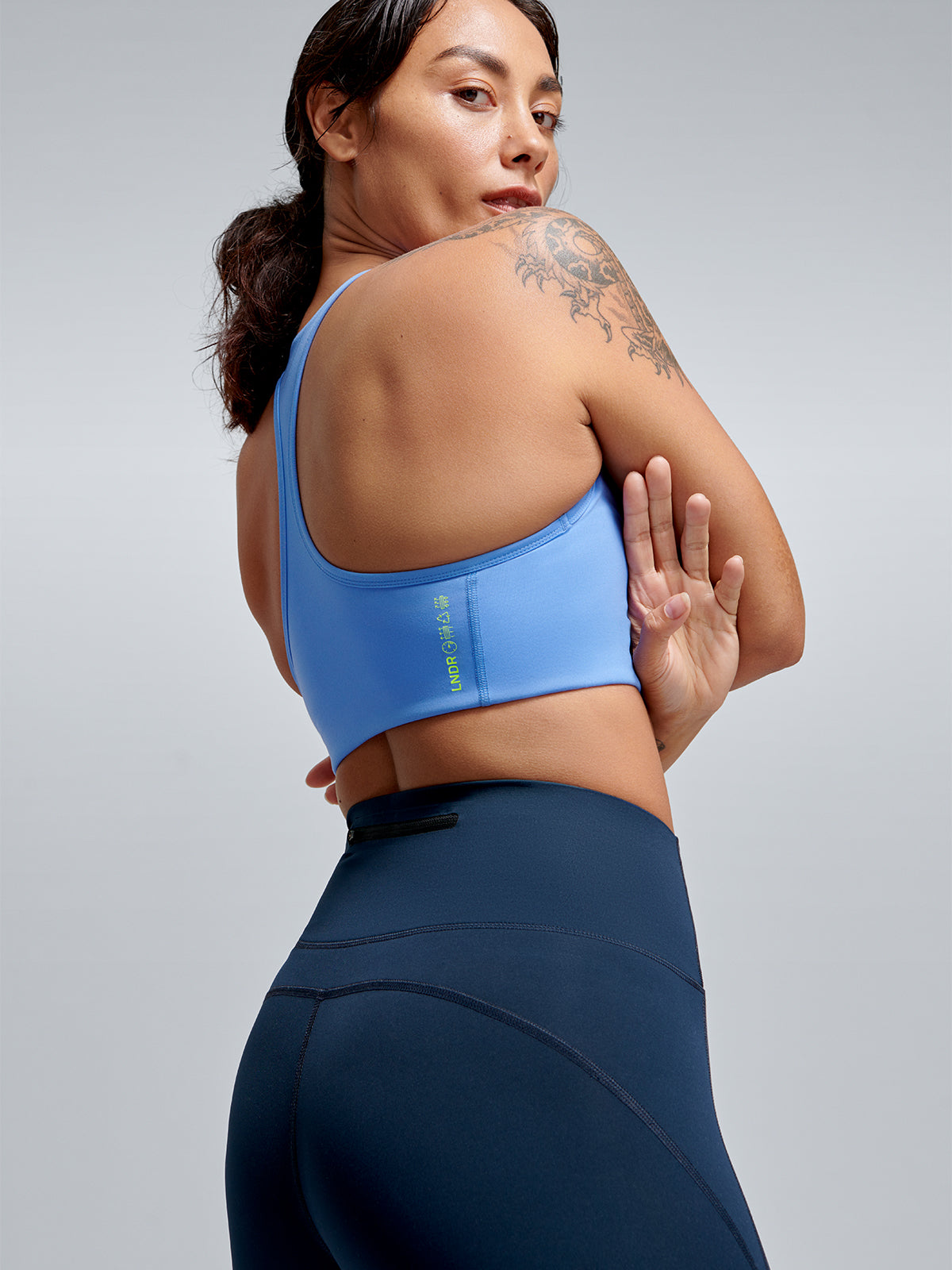 FEMME FATALE RECYCLED Sports Bra Vibrant Blue