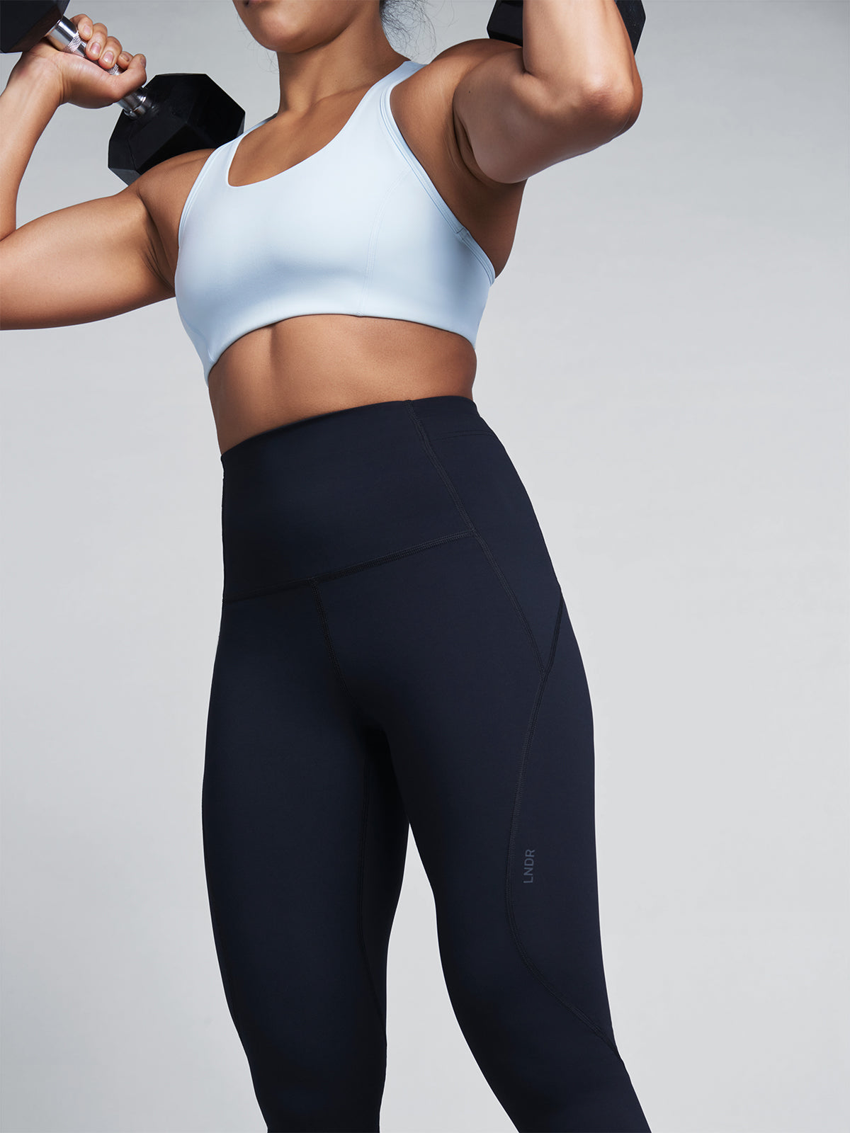 THE OUTER LIMITS SUPER HIGH RISE 7/8 Legging Black