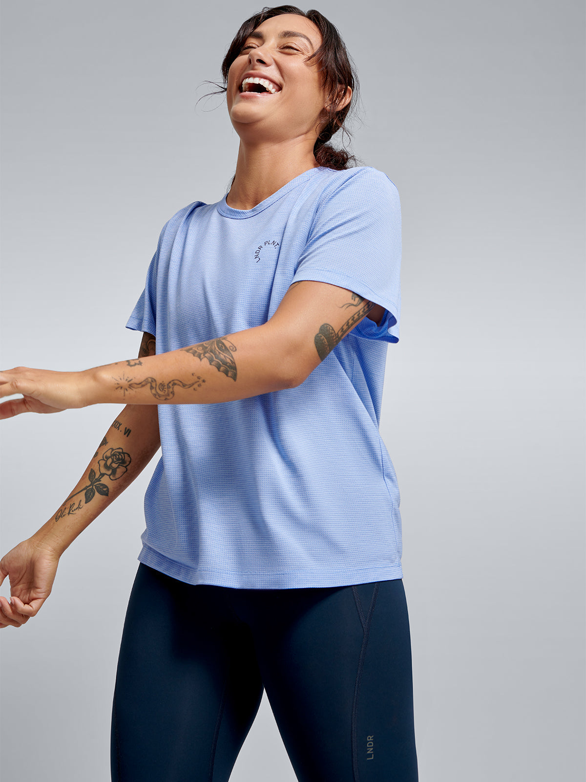 PLNT Tee Vibrant Blue