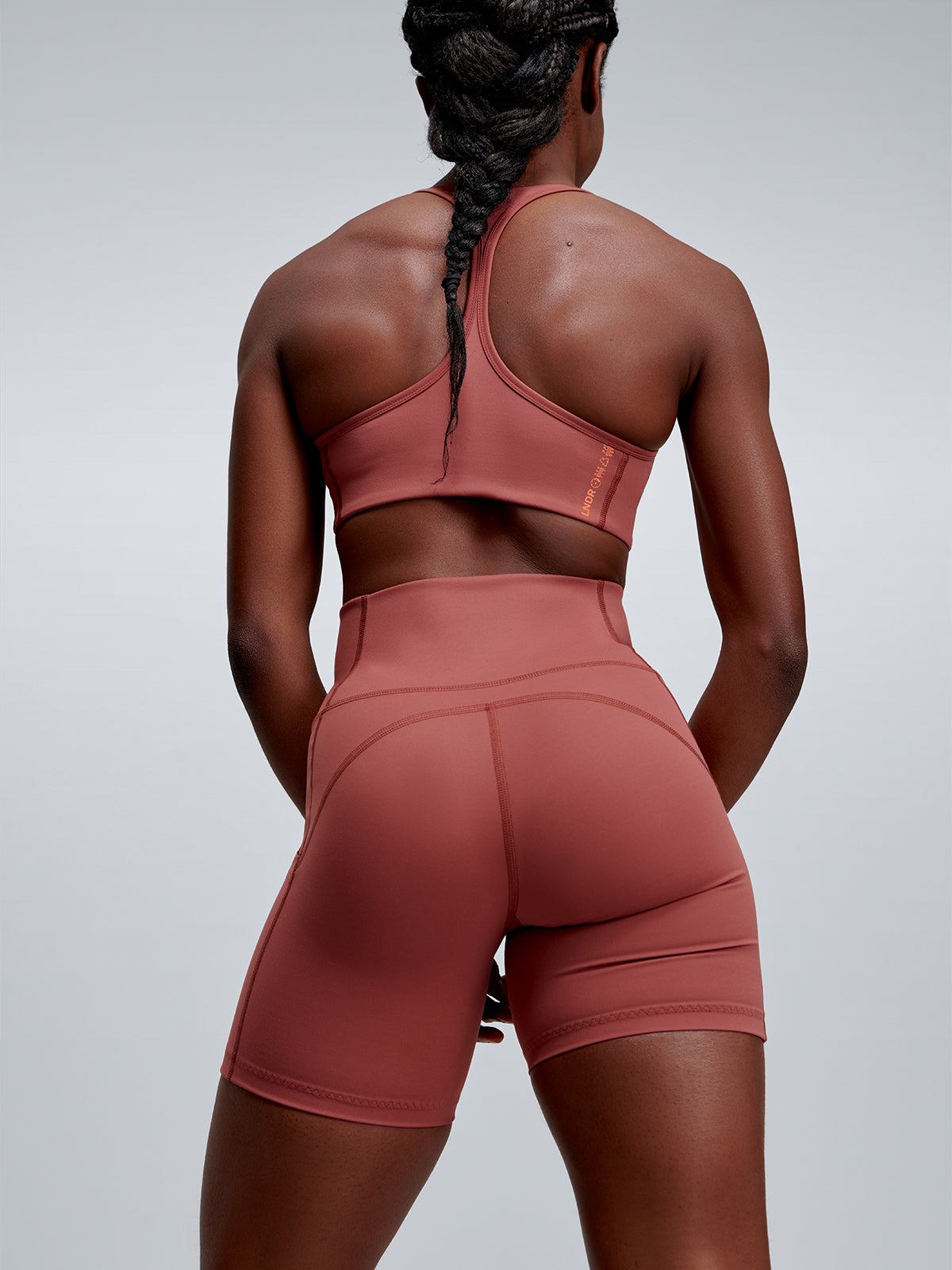 THE SUNDAY SOUL RECYCLED Sports Bra Red Clay