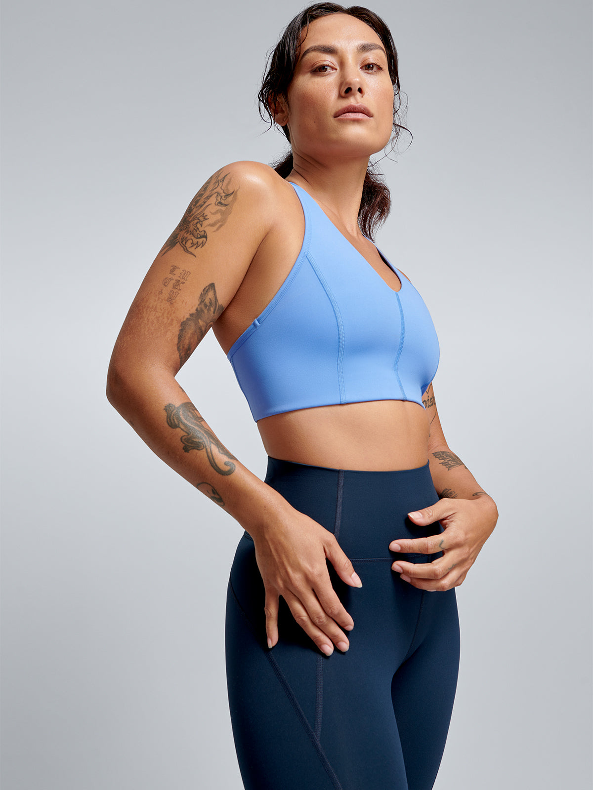 FEMME FATALE RECYCLED Sports Bra Vibrant Blue