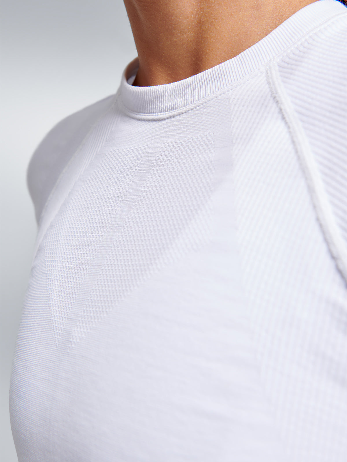 HERE TODAY Cropped Tee White